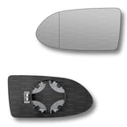 Replacement Wing Mirror Glass Left for Vauxhall Zafira 1999-2005 Clip-On Passenger Near Side N/S Heated with Blind Spot