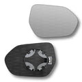 Replacement Wing Mirror Glass Right for Toyota Corolla 2019-2022 Clip-On Driver Off side Heated Convex
