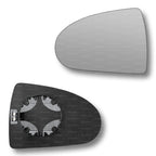 Replacement Wing Mirror Glass Left for Mitsubishi Colt 2004-2012 Clip-On Passenger Near Side N/S Heated Convex