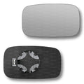 Replacement Wing Mirror Glass Left for MG TF 2002-2005 Clip-On Passenger Near Side N/S Heated Convex