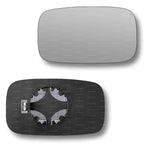 Replacement Wing Mirror Glass Left for MG TF 2002-2005 Clip-On Passenger Near Side N/S Heated Convex