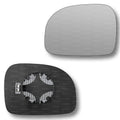 Replacement Wing Mirror Glass Left for Mercedes Viano 2004-2009 Clip-On Passenger Near Side N/S Heated Convex
