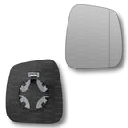 Replacement Wing Mirror Glass Right for Peugeot Bipper 2008-2017 Clip-On Driver Off side Heated with Blind Spot