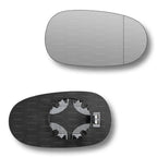 Replacement Wing Mirror Glass Right for Jaguar X-Type 2001-2008 Clip-On Driver Off side Heated with Blind Spot