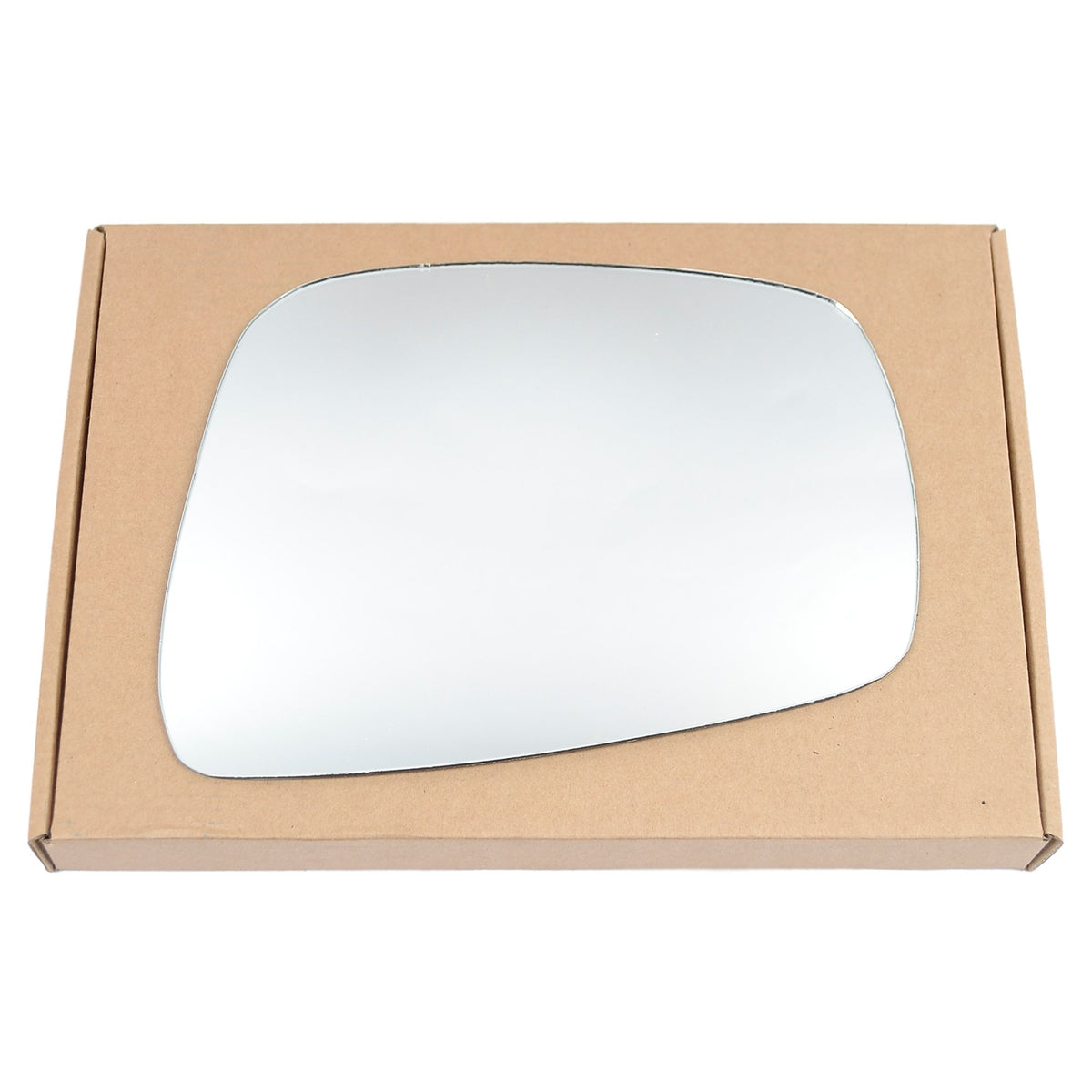 Wing Mirror Glass Right for Nissan Navara D40 2005-2008 Stick-On Driver Off Side Convex