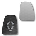 Replacement Wing Mirror Glass Right for Renault Master 2010-2019 Clip-On Driver Off side Heated Convex