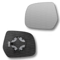 Replacement Wing Mirror Glass Left for Ford Ranger 2006-2011 Clip-On Passenger Near Side N/S Heated Convex