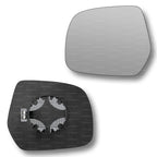 Replacement Wing Mirror Glass Left for Ford Ranger 2006-2011 Clip-On Passenger Near Side N/S Heated Convex