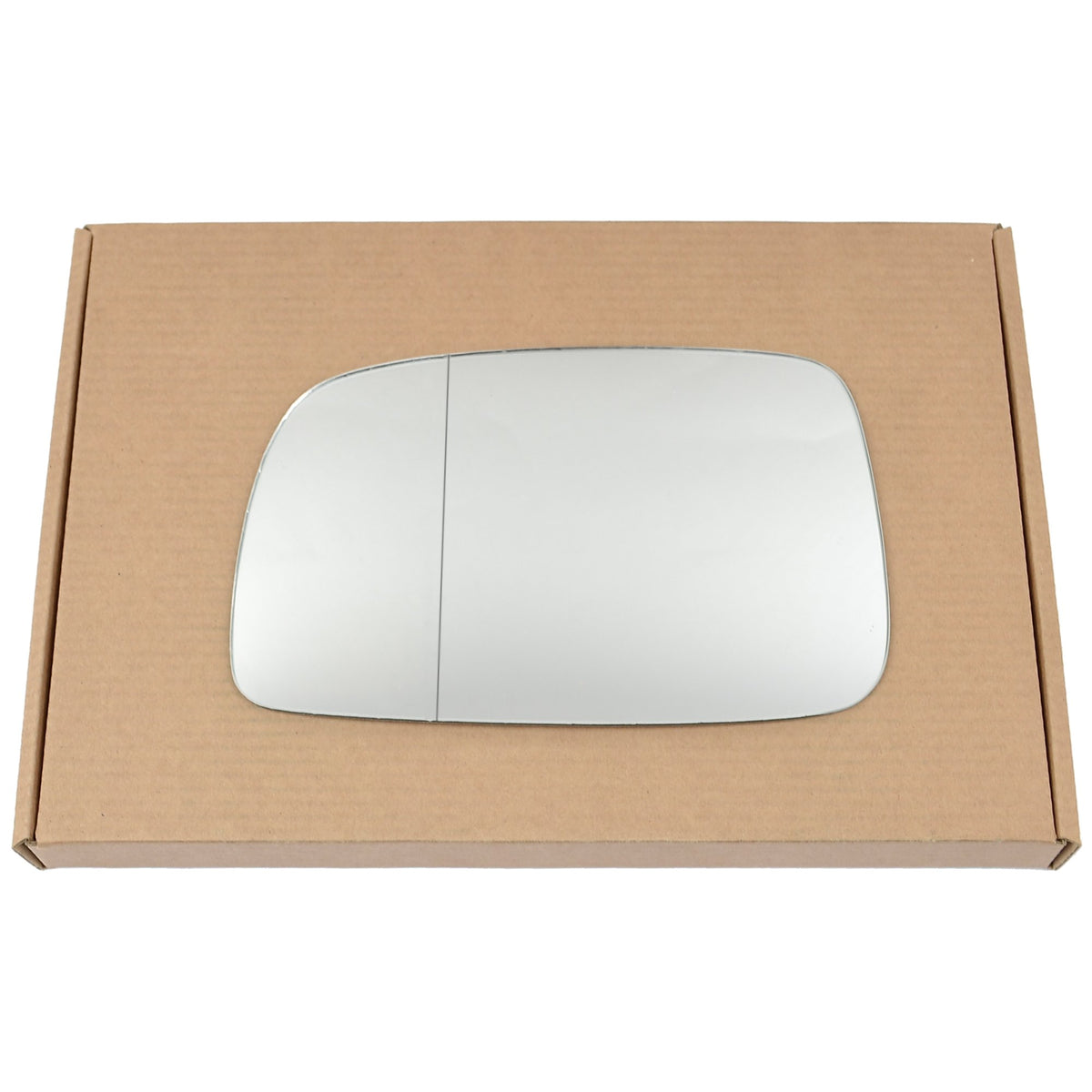Wing Mirror Glass Left for Toyota Avensis 2003-2006 Stick-On Passenger Near Side with Blind Spot