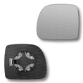 Replacement Wing Mirror Glass Left for Renault Kangoo 1997-2001 Clip-On Passenger Near Side N/S Heated Convex