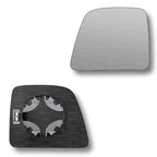 Replacement Wing Mirror Glass Left for Ford Transit Connect 2014-2018 Clip-On Passenger Near Side N/S Heated Convex