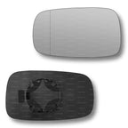 Replacement Wing Mirror Glass Left for Renault Megane 2002-2008 Clip-On Passenger Near Side N/S with Blind Spot