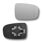 Replacement Wing Mirror Glass Right for Hyundai ix20 2010-2019 Clip-On Driver Off side Heated with Blind Spot