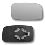 Replacement Wing Mirror Glass Right for Volvo S90 V90 1996-1998 Clip-On Driver Off side Heated Convex