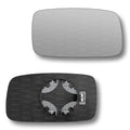 Replacement Wing Mirror Glass Right for Volvo 740 760 1981-1992 Clip-On Driver Off side Heated Convex