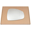 Wing Mirror Glass Right for Audi A1 2010-2018 Stick-On Driver Off Side with Blind Spot