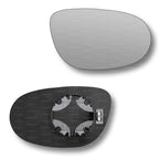 Replacement Wing Mirror Glass Right for Chrysler Delta 2011-2014 Clip-On Driver Off side Heated Convex