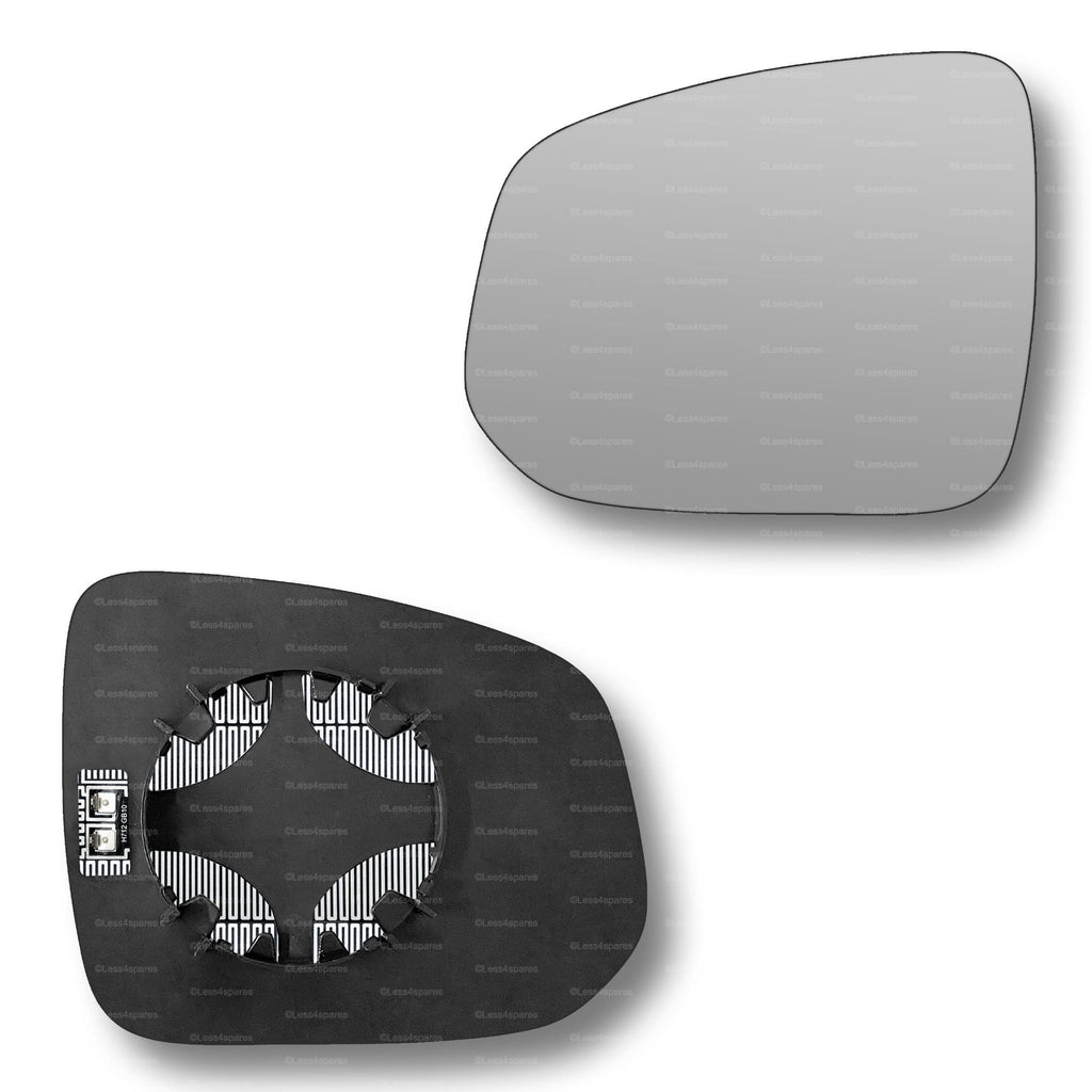 Replacement Wing Mirror Glass Left for Volvo XC90 2015-2022 Clip-On Passenger Near Side N/S Heated Convex