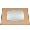 Wing Mirror Glass Left for Ford Escort 1986-1990 Stick-On Passenger Near Side Convex