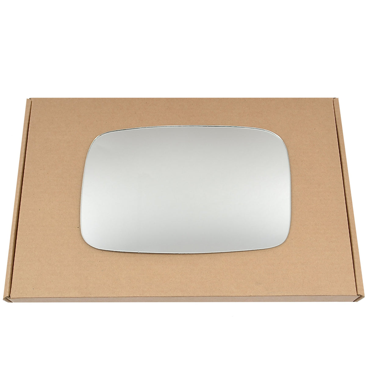 Wing Mirror Glass Left for Ford Escort 1986-1990 Stick-On Passenger Near Side Convex