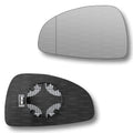 Replacement Wing Mirror Glass Left for Audi R8 2006-2012 Clip-On Passenger Near Side N/S Heated with Blind Spot