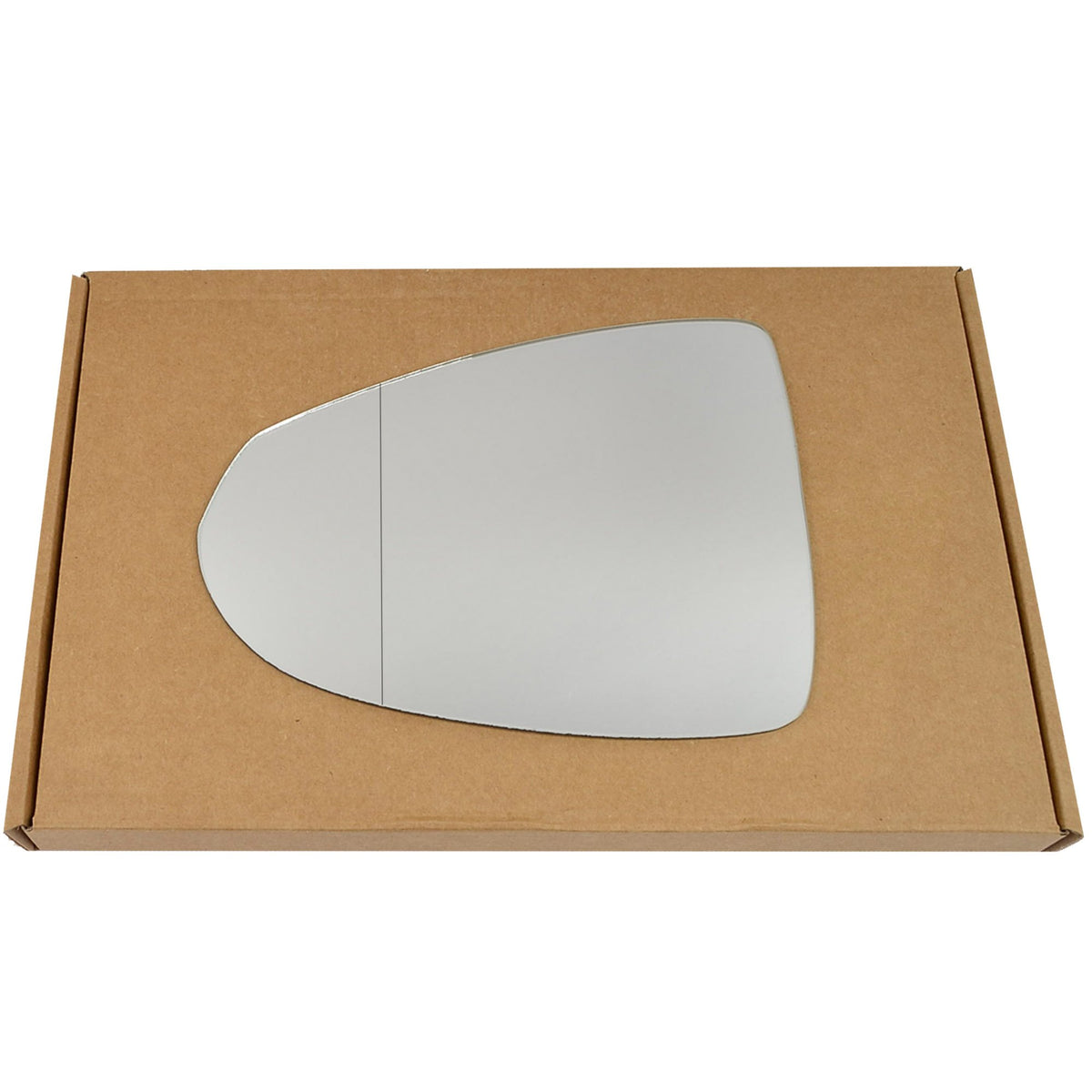 Wing Mirror Glass Left for Vauxhall Ampera 2012-2016 Stick-On Passenger Near Side with Blind Spot