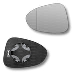 Replacement Wing Mirror Glass Left for Vauxhall Zafira Tourer 2011-2018 Clip-On Passenger Near Side N/S Heated with Blind Spot