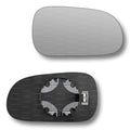 Replacement Wing Mirror Glass Right for Honda Civic 1996-2000 Clip-On Driver Off side Heated Convex