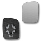 Replacement Wing Mirror Glass Left for VW Transporter 1990-2003 Clip-On Passenger Near Side N/S Heated Convex