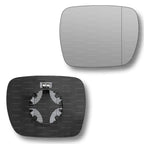 Replacement Wing Mirror Glass Left for Renault Kangoo 2009-2014 Clip-On Passenger Near Side N/S Heated with Blind Spot