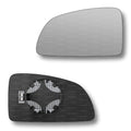 Replacement Wing Mirror Glass Left for Vauxhall Meriva 2002-2010 Clip-On Passenger Near Side N/S Heated Convex