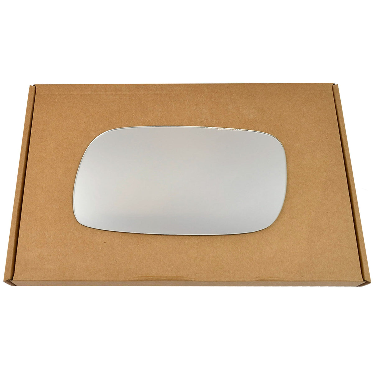 Wing Mirror Glass Left for Vauxhall Astra F 1994-1998 Stick-On Passenger Near Side Convex