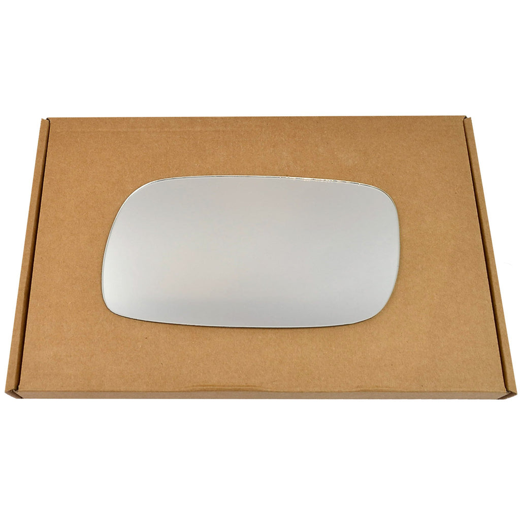 Wing Mirror Glass Left for Vauxhall Calibra 1990-1997 Stick-On Passenger Near Side Convex