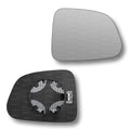 Replacement Wing Mirror Glass Right for Vauxhall Mokka 2012-2019 Clip-On Driver Off side Heated Convex