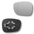 Replacement Wing Mirror Glass Left for BMW X3 2010-2014 Clip-On Passenger Near Side N/S Heated with Blind Spot