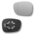 Replacement Wing Mirror Glass Left for BMW X3 2010-2014 Clip-On Passenger Near Side N/S Heated with Blind Spot