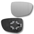 Replacement Wing Mirror Glass Right for Citroen C4 Cactus 2014-2018 Clip-On Driver Off side Heated with Blind Spot