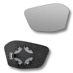 Replacement Wing Mirror Glass Left for Citroen C4 2021-2022 Clip-On Passenger Near Side N/S Heated Convex