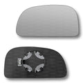 Replacement Wing Mirror Glass Left for Mitsubishi Space Star 1998-2004 Clip-On Passenger Near Side N/S Heated Convex