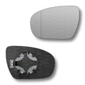 Replacement Wing Mirror Glass Left for Hyundai i20 2014-2020 Clip-On Passenger Near Side N/S Heated with Blind Spot