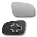 Replacement Wing Mirror Glass Right for Seat Arosa 2001-2005 Clip-On Driver Off side Heated Convex