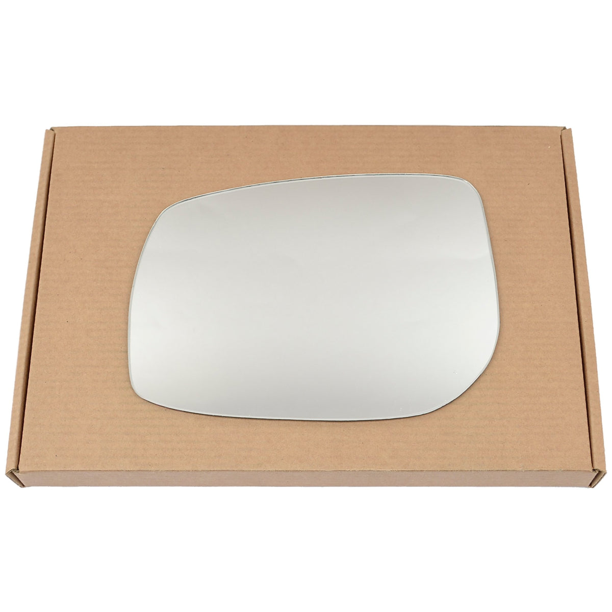 Wing Mirror Glass Left for Toyota Yaris 2005-2011 Stick-On Passenger Near Side Convex