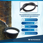 WipeWave Windscreen Wiper Blades for Citroen DS5 2011-2016 Hatchback, 30" 26" Front Push Button - image 4