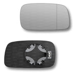 Replacement Wing Mirror Glass Right for VW Passat 1988-1997 Clip-On Driver Off side Heated with Blind Spot
