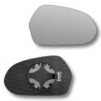 Replacement Wing Mirror Glass Right for Audi A6 2011-2018 Clip-On Driver Off side Heated Convex