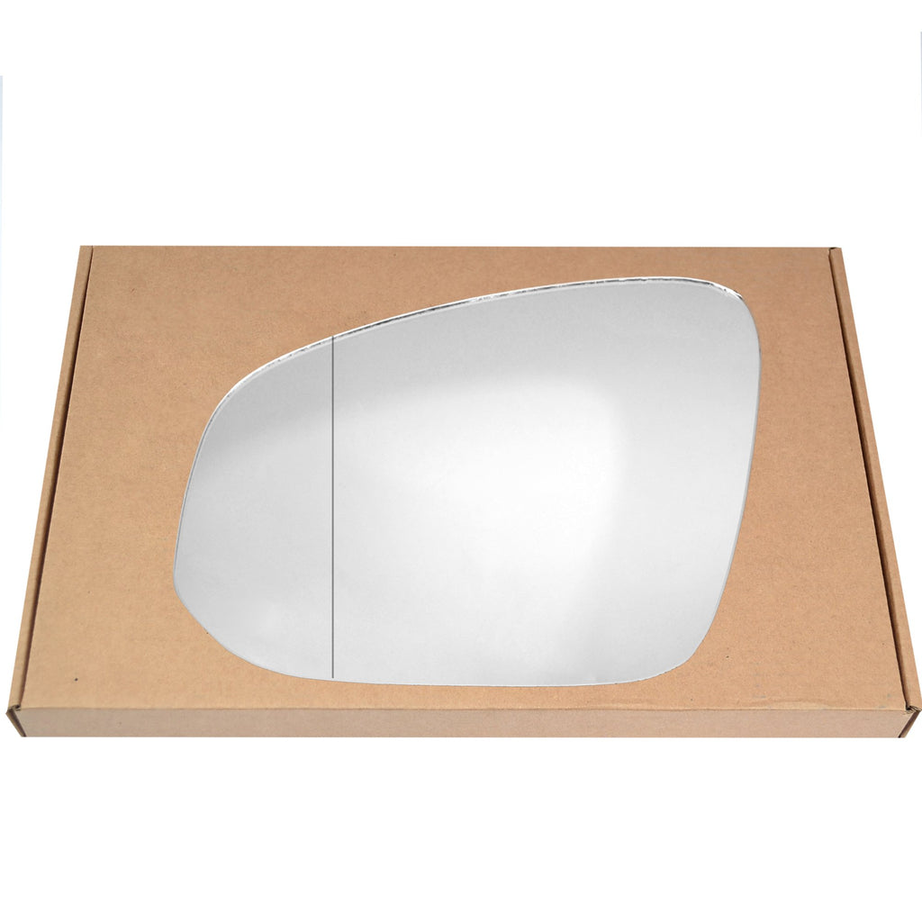 Wing Mirror Glass Left for Toyota RAV 4 2013-2020 Stick-On Passenger Near Side with Blind Spot