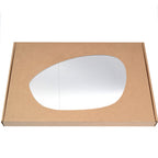 Wing Mirror Glass Left for Fiat 500, 500c 2007-2020 Stick-On Passenger Near Side with Blind Spot