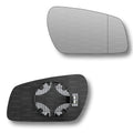Replacement Wing Mirror Glass Right for Ford Focus 2004-2007 Clip-On Driver Off side Heated with Blind Spot