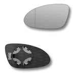 Replacement Wing Mirror Glass Left for Mercedes S-Class 2006-2009 Clip-On Passenger Near Side N/S Heated with Blind Spot
