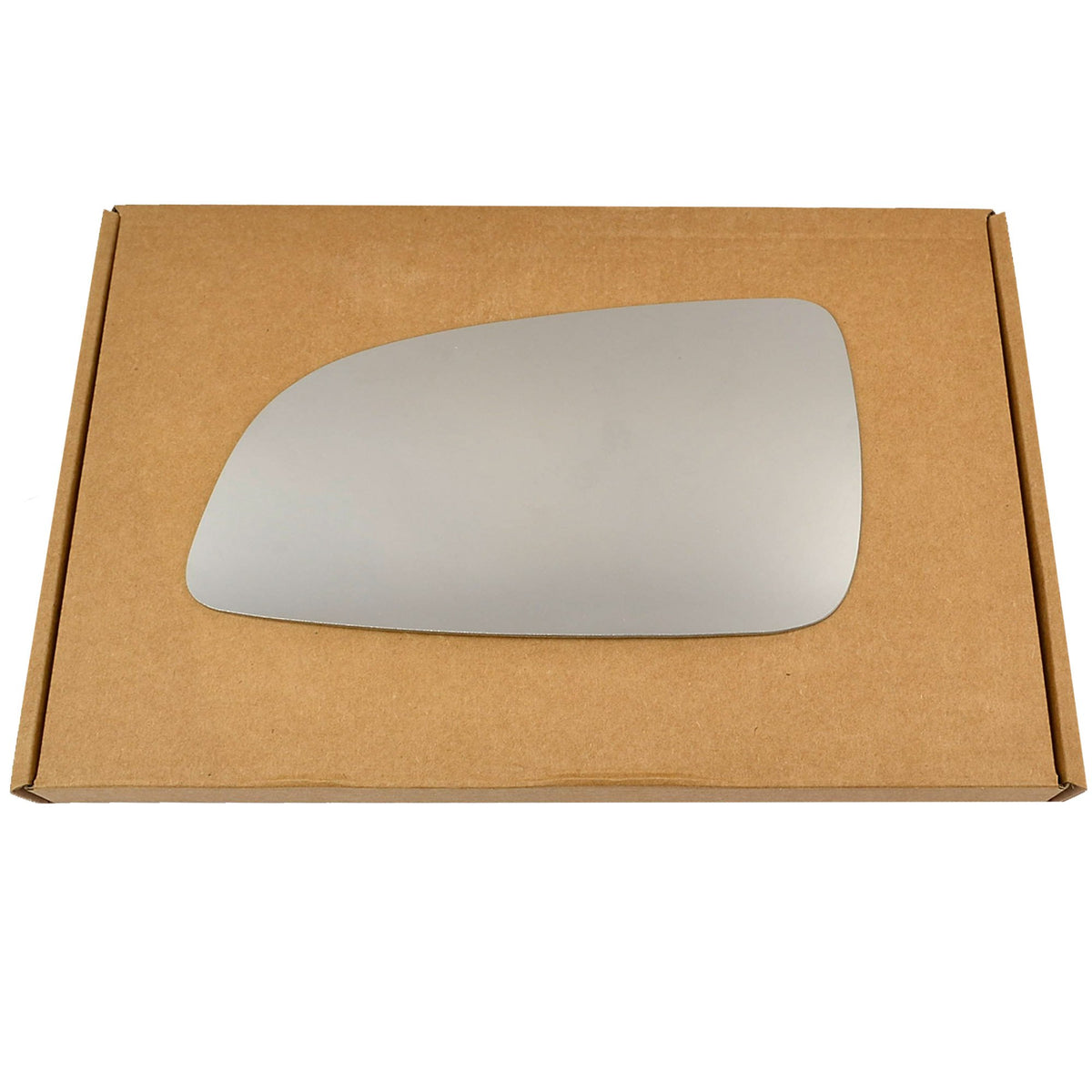 Wing Mirror Glass for Vauxhall Astra H 2004-2008 Stick-On (Convex - Spherical, Left Passenger Side)